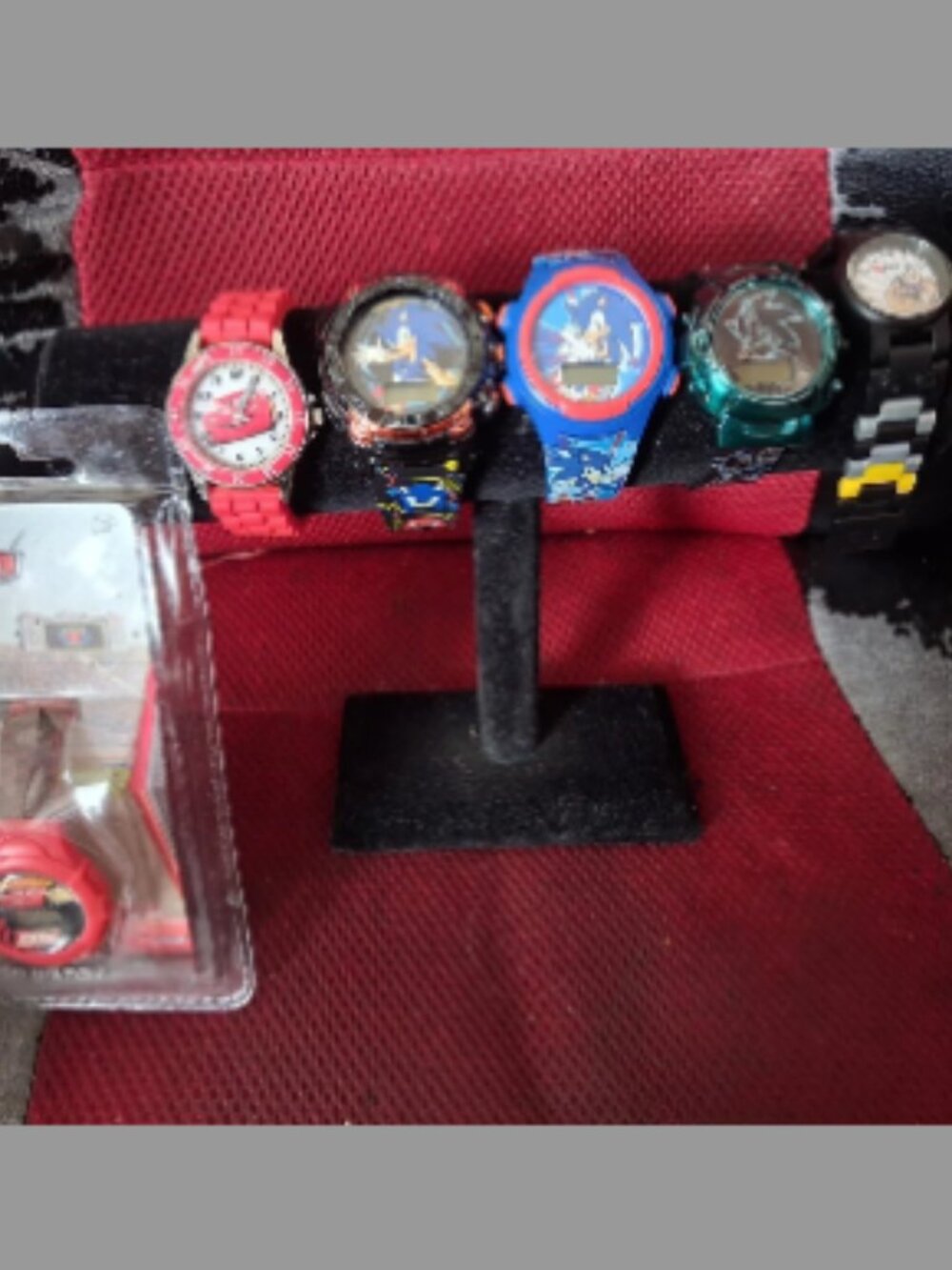 Boys watch lot